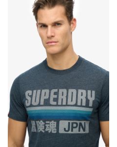 Japan Stripe Relaxed Tee