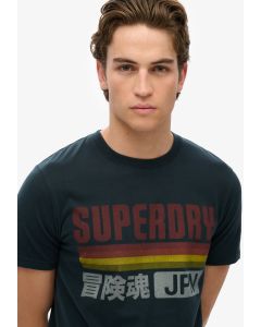 Japan Stripe Relaxed Tee