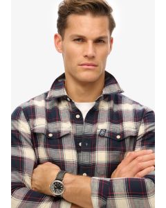 Merchant Linen Check Shirt