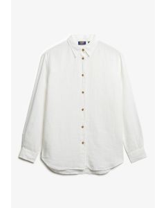 Casual Linen Boyfriend Shirt