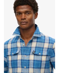 Merchant Linen Check Shirt